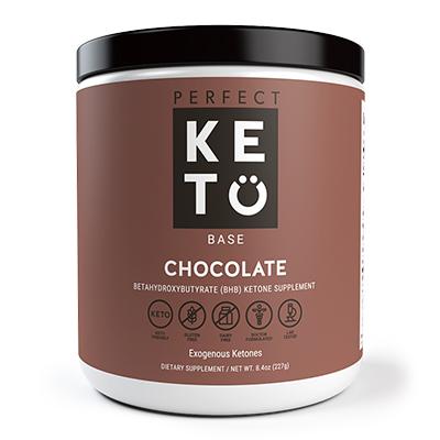 Perfect Keto - Exogenous Ketone Base – Chocolate New Taste - Keto Diet Pills - Free Trial Offer By Shark Tank - LIMITED STOCK
